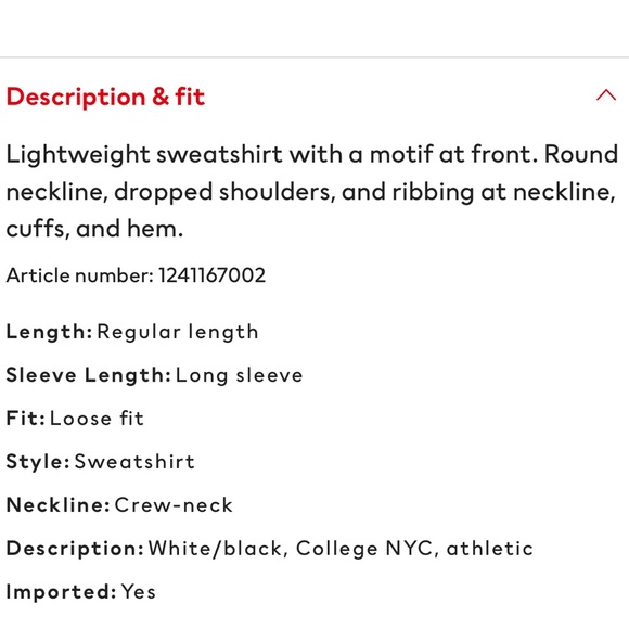 White collage sweater - Picture 3 of 3